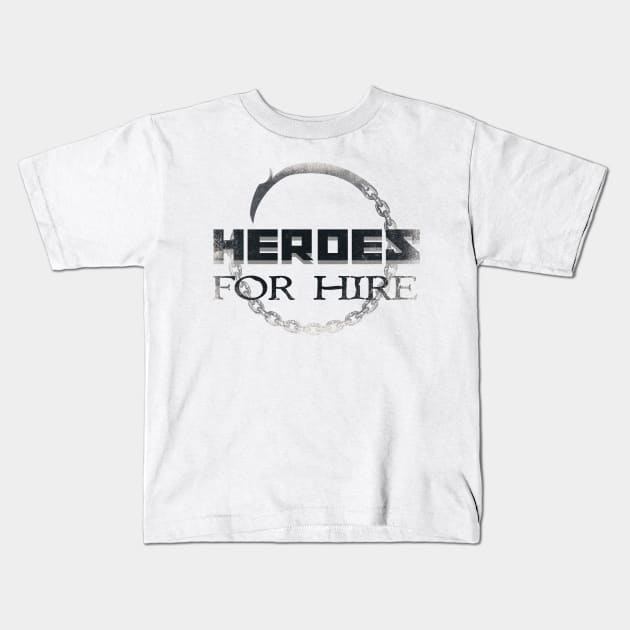 Heroes For Hire Kids T-Shirt by alarts